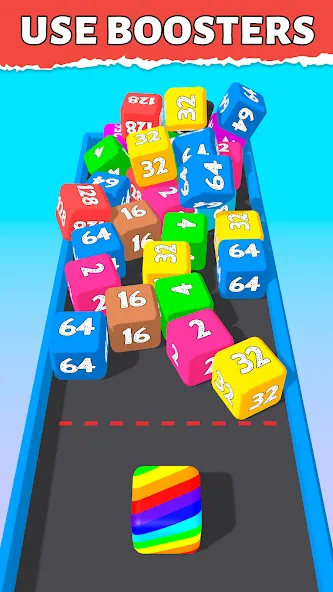 Bounce Merge 2048 Join Numbers [МОД: Много монет, Открытые уровни и Мега MOD] Screenshot 4