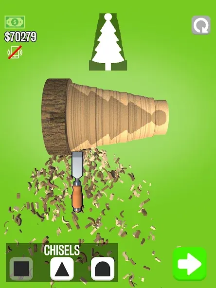 Woodturning (Вудтурнинг) [МОД: Все открыто, Дополнительные деньги и Меню MOD] Screenshot 5