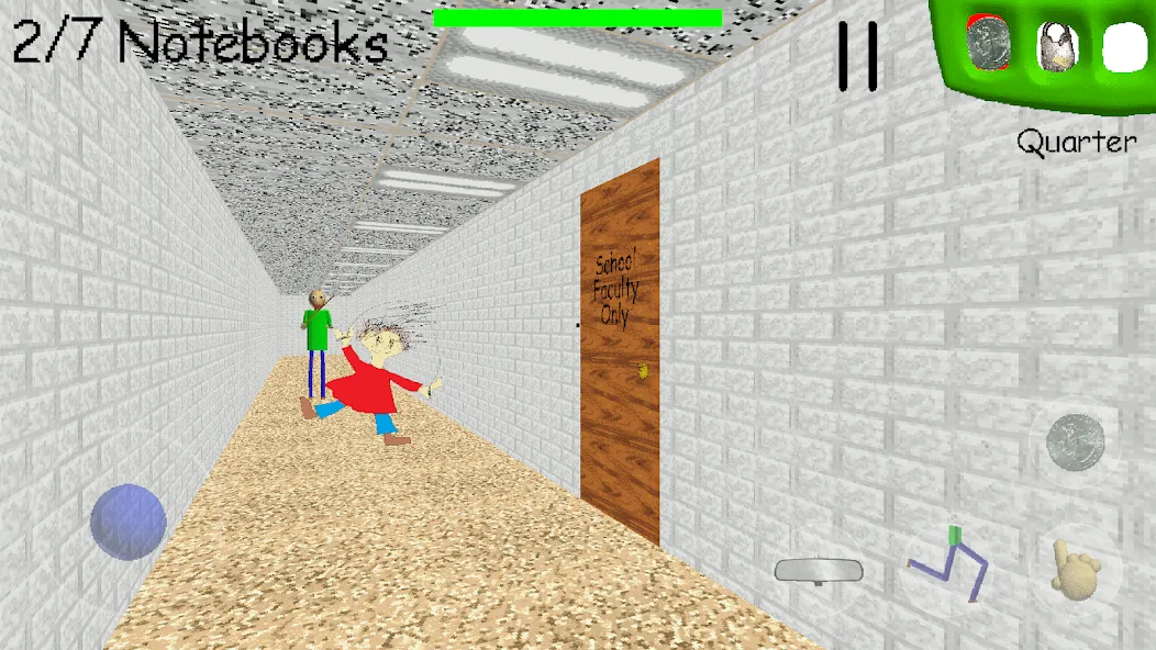 Baldi's Basics Classic [МОД: Деньги, Монеты и Меню MOD] Screenshot 3