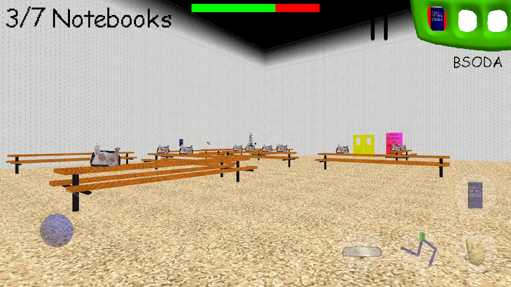 Baldi's Basics Classic [МОД: Деньги, Монеты и Меню MOD] Screenshot 4