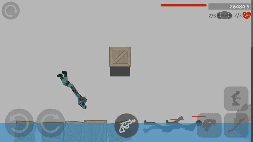 Stick Battle: Ragdoll Fight [МОД: Деньги, Монеты и Меню MOD] Screenshot 1