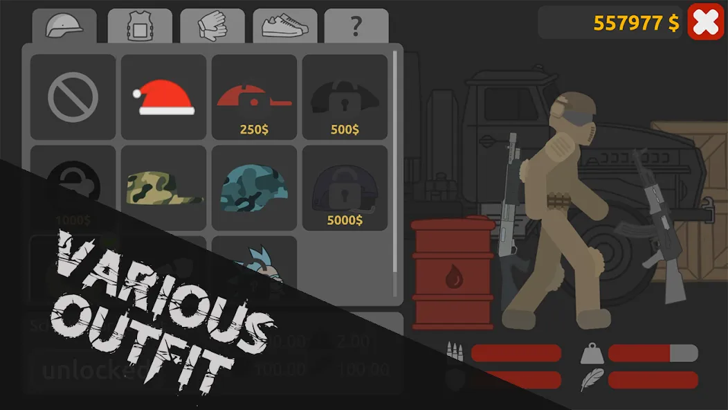 Stick Battle: Ragdoll Fight [МОД: Деньги, Монеты и Меню MOD] Screenshot 4