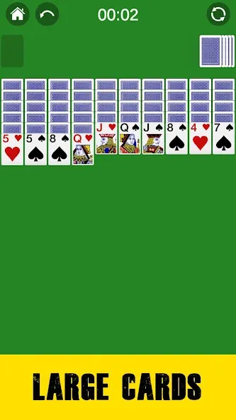 Spider Solitaire Card Game Fun [МОД: Меню, Бесконечные монеты и Открытые уровни] Screenshot 2