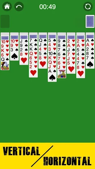 Spider Solitaire Card Game Fun [МОД: Меню, Бесконечные монеты и Открытые уровни] Screenshot 3
