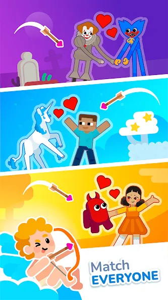 Love Archer: Cupids Arrow (Лав Эрчер) [МОД: Деньги, Монеты и Меню MOD] Screenshot 1