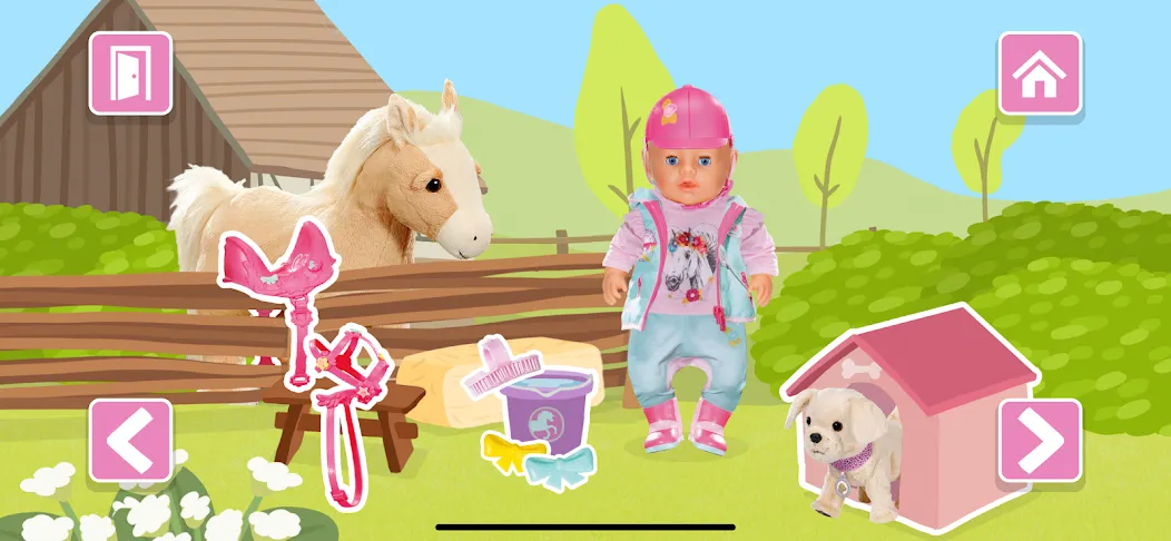 BABY born® Doll & Playtime Fun (Бэйби борн) [МОД: Все открыто, Дополнительные деньги и Меню MOD] Screenshot 3
