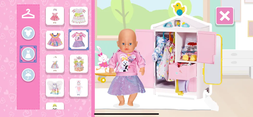 BABY born® Doll & Playtime Fun (Бэйби борн) [МОД: Все открыто, Дополнительные деньги и Меню MOD] Screenshot 4