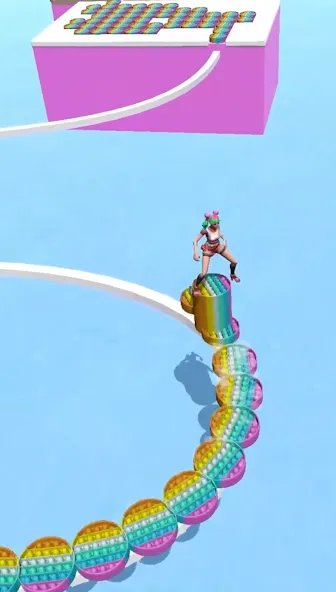 Stacky Dash (Стэки Дэш) [МОД: Меню, Бесконечные монеты и Открытые уровни] Screenshot 1
