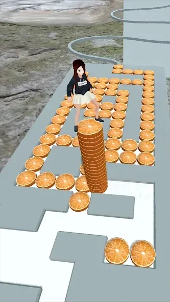 Stacky Dash (Стэки Дэш) [МОД: Меню, Бесконечные монеты и Открытые уровни] Screenshot 5