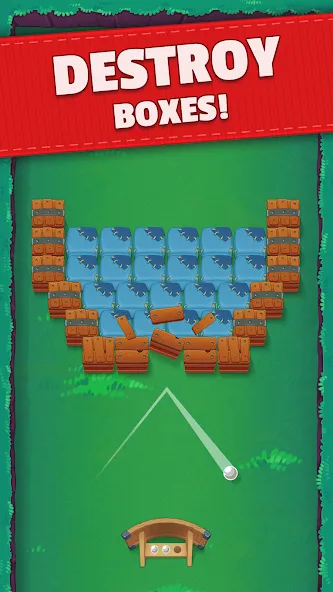 Bouncefield: Brick Breaker (Баунсфилд) [МОД: Бесконечные деньги, Монеты и Мега MOD] Screenshot 2
