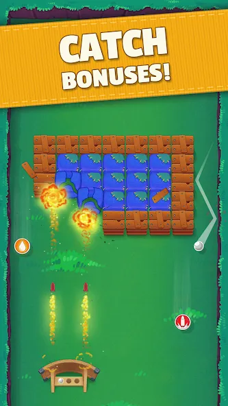 Bouncefield: Brick Breaker (Баунсфилд) [МОД: Бесконечные деньги, Монеты и Мега MOD] Screenshot 3