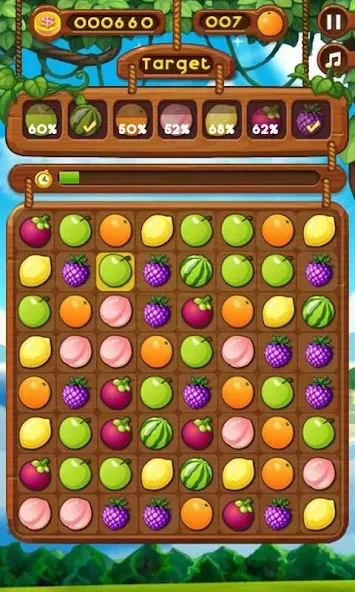 Fruit Break (Фруит Брейк) [МОД: Меню, Бесконечные монеты и Открытые уровни] Screenshot 4