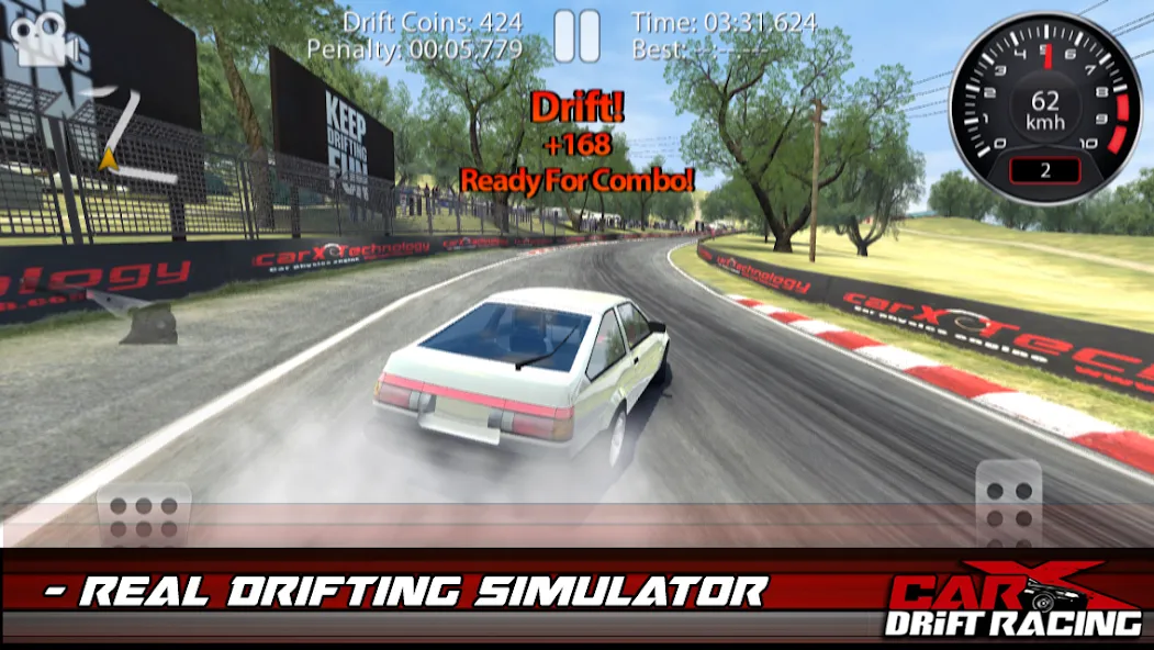 CarX Drift Racing Lite (КарХ Дрифт Рейсинг Лайт) [МОД: Меню, Бесконечные монеты и Открытые уровни] Screenshot 2