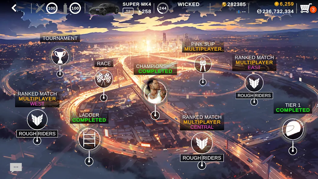 Street Drag 2: Real Car Racing (Стрит Дрэг 2) [МОД: Деньги, Монеты и Меню MOD] Screenshot 5