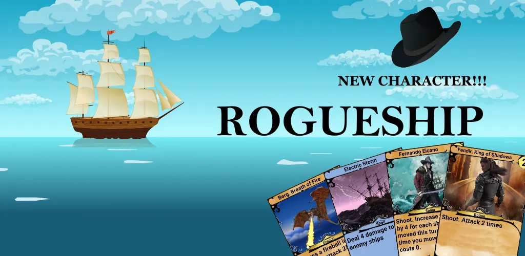 RogueShip - RPG Roguelike Card (РоугеШип) [МОД: Много монет, Открытые уровни и Мега MOD] Screenshot 1