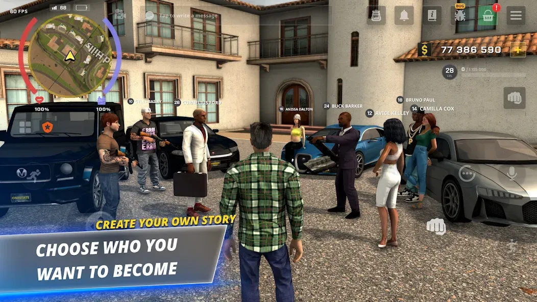 One State RP - Life Simulator (Ван Стейт РП) [МОД: Много денег, Монет и Все открыто] Screenshot 4