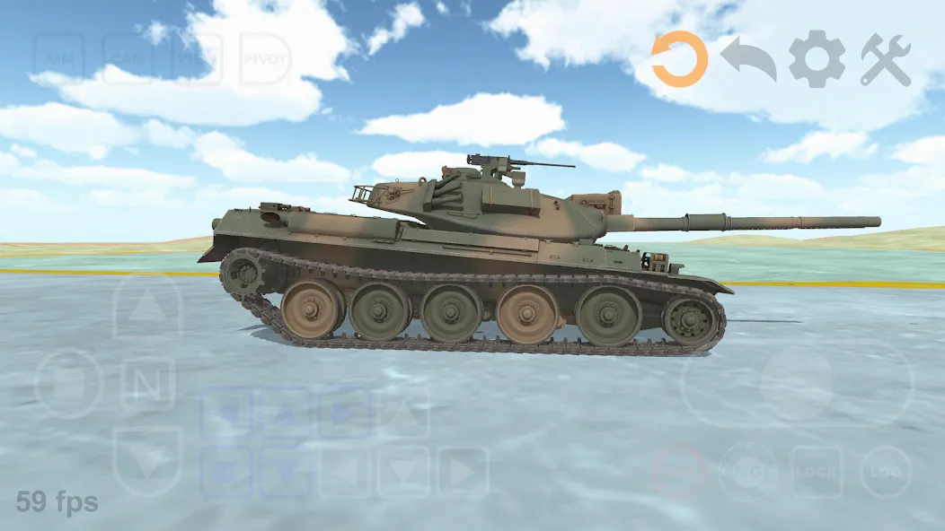 Tank Physics Mobile Vol.3 [МОД: Много денег, Монет и Все открыто] Screenshot 2