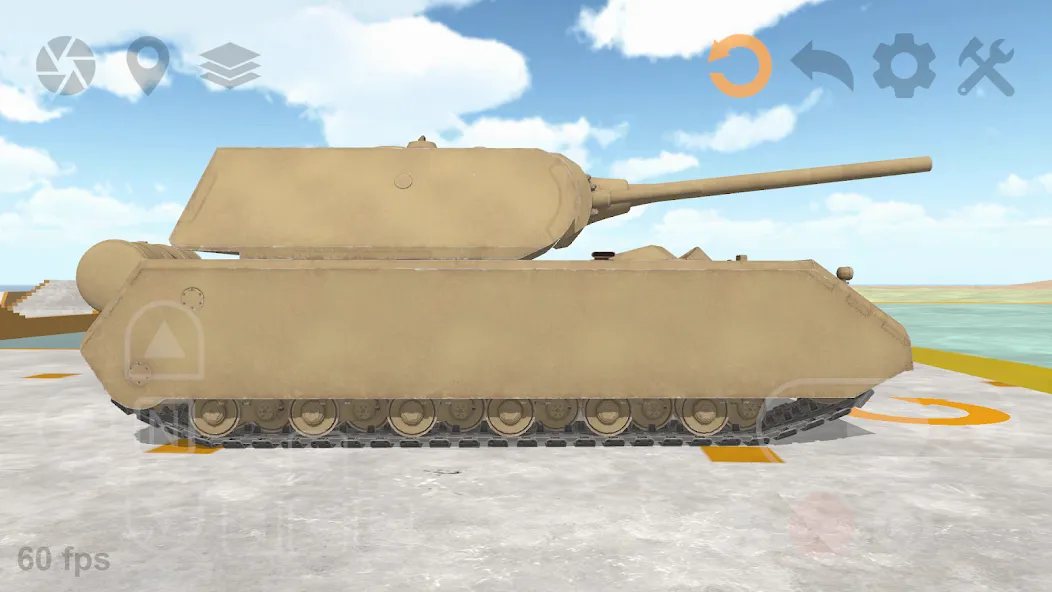 Tank Physics Mobile Vol.3 [МОД: Много денег, Монет и Все открыто] Screenshot 5