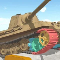 Скачать Tank Physics Mobile Vol.3 [МОД: Много денег, Монет и Все открыто] | Взлом Tank Physics Mobile Vol.3 на Андроид