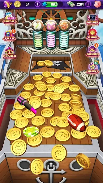 Coin Pusher (Коин Пушер) [МОД: Много денег, Монет и Все открыто] Screenshot 2