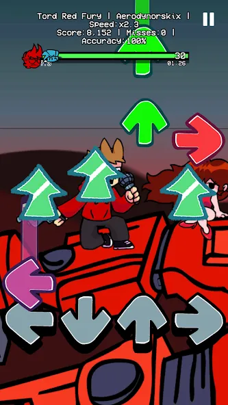 Tord Expanded Music Fight (Торд Расширенная Модификация) [МОД: Меню, Бесконечные монеты и Открытые уровни] Screenshot 2