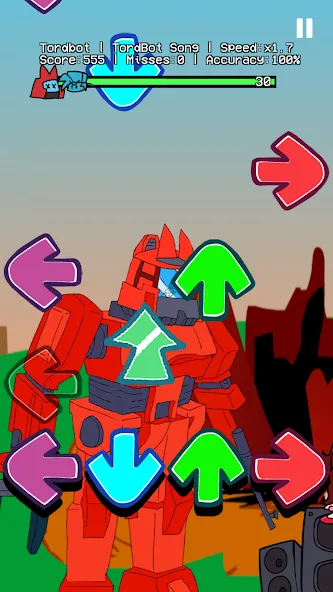 Tord Expanded Music Fight (Торд Расширенная Модификация) [МОД: Меню, Бесконечные монеты и Открытые уровни] Screenshot 5
