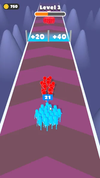 Count Masters: Crowd Runner 3D (Каунт Мастерс Крауд Раннер 3Д) [МОД: Все открыто, Дополнительные деньги и Меню MOD] Screenshot 1