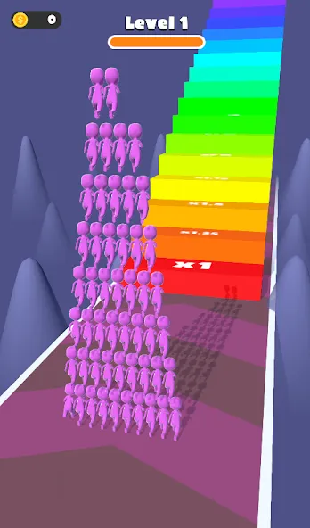 Count Masters: Crowd Runner 3D (Каунт Мастерс Крауд Раннер 3Д) [МОД: Все открыто, Дополнительные деньги и Меню MOD] Screenshot 3