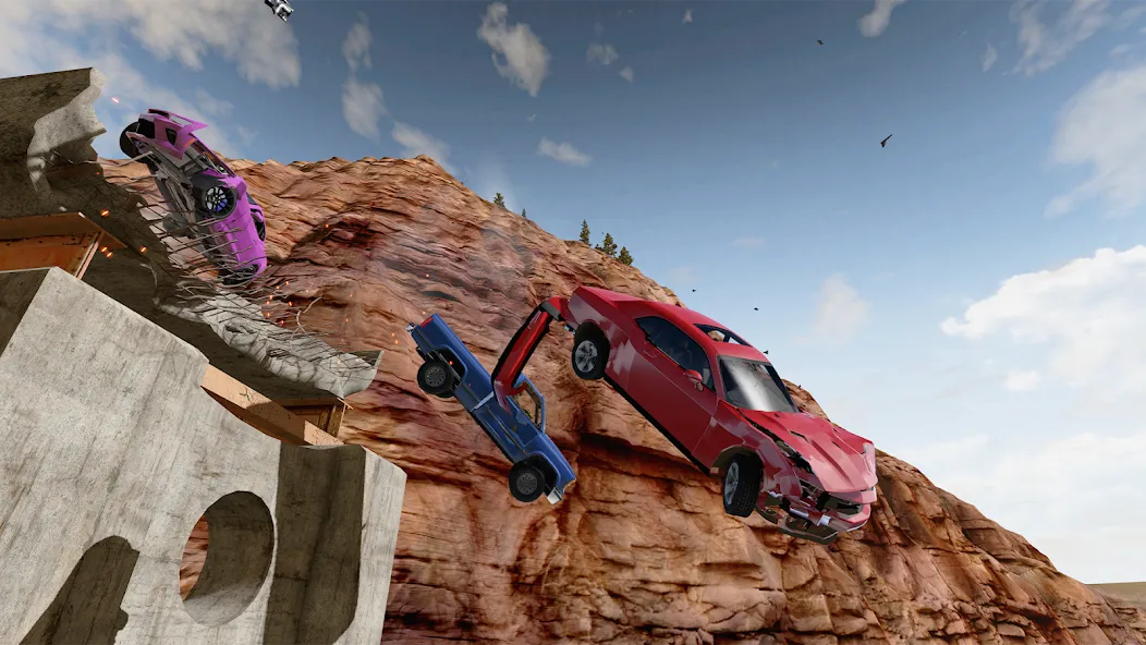 RCC - Real Car Crash Simulator (РКК) [МОД: Бесконечные деньги, Монеты и Мега MOD] Screenshot 3