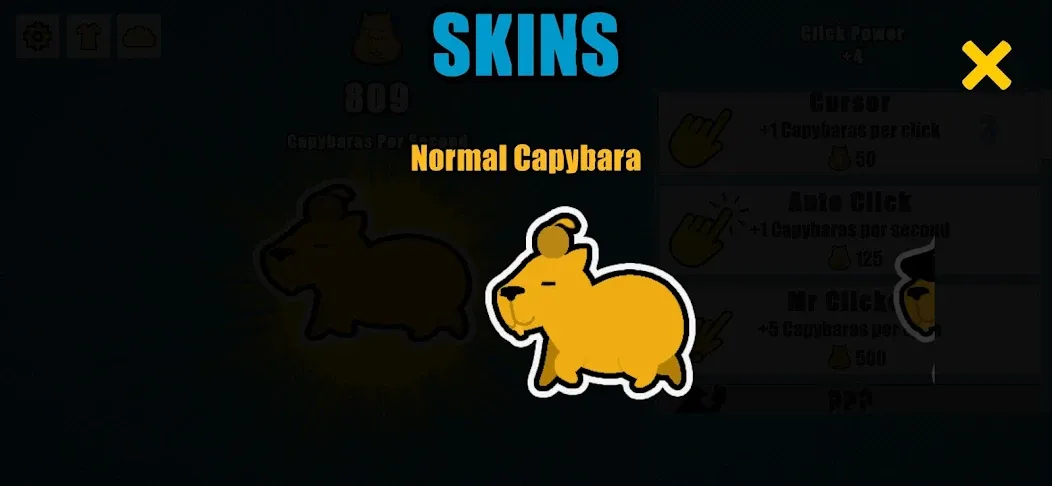 Capybara Clicker (Капибара Кликер) [МОД: Бесконечные деньги, Монеты и Мега MOD] Screenshot 3