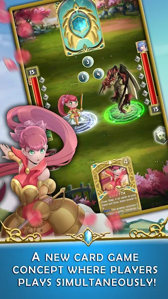 Crystal Soul - TCG Card Battle [МОД: Бесконечные деньги, Монеты и Мега MOD] Screenshot 1