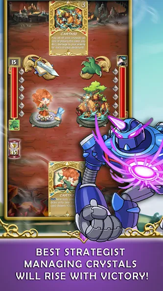 Crystal Soul - TCG Card Battle [МОД: Бесконечные деньги, Монеты и Мега MOD] Screenshot 3