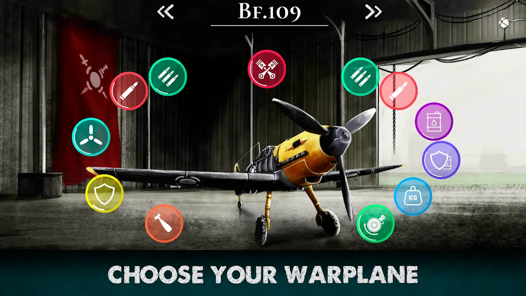Warplanes Inc WW2 Plane & War [МОД: Все открыто, Дополнительные деньги и Меню MOD] Screenshot 2