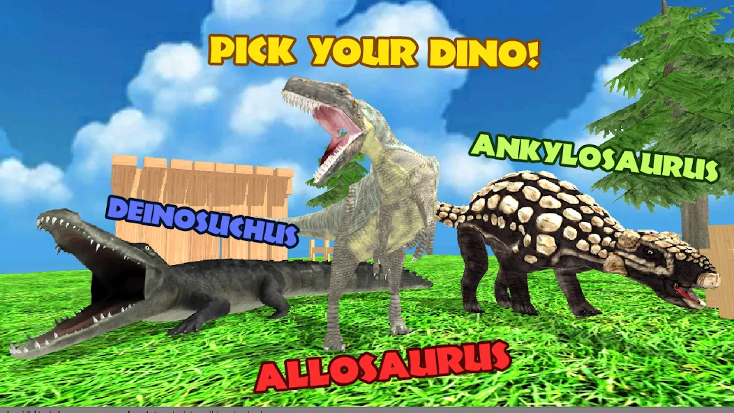 Dino Battle Arena Lost Kingdom (Дино Битва Арена Потерянное Королевство) [МОД: Бесконечные деньги, Монеты и Мега MOD] Screenshot 1