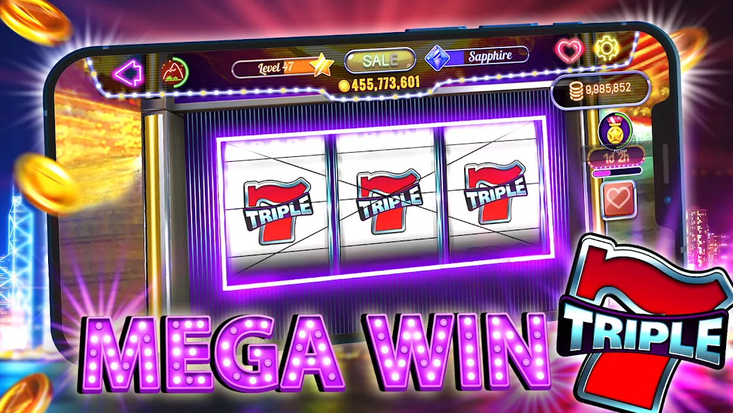 Old Vegas Slots - Casino 777 (Олд Вегас Слотс) [МОД: Много монет, Открытые уровни и Мега MOD] Screenshot 3