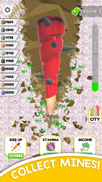 Pen Dig (Пен Диг) [МОД: Деньги, Монеты и Меню MOD] Screenshot 5