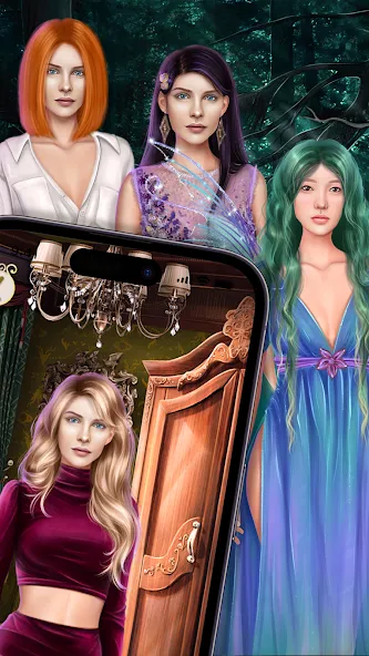 Somnium: Interactive stories (Сомниум) [МОД: Меню, Бесконечные монеты и Открытые уровни] Screenshot 4