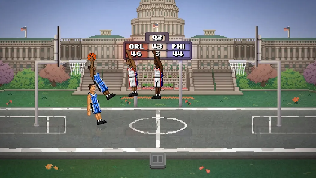 Bouncy Basketball (Баунси Баскетбол) [МОД: Деньги, Монеты и Меню MOD] Screenshot 2