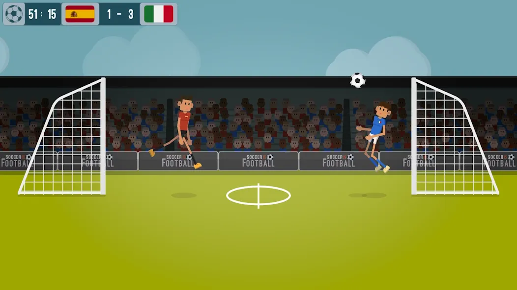 Soccer Is Football (оккер Из Футбол) [МОД: Много монет, Открытые уровни и Мега MOD] Screenshot 5