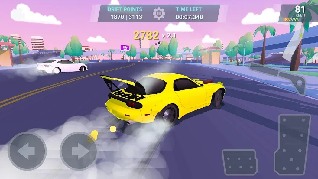 Drift Clash Online Racing (Дрифт Клаш) [МОД: Бесконечные деньги, Монеты и Мега MOD] Screenshot 3