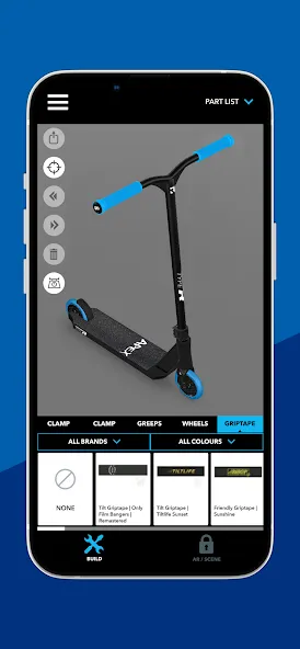 Scooter 3D custom builder (Скутер 3D настраиваемый конструктор) [МОД: Все открыто, Дополнительные деньги и Меню MOD] Screenshot 3