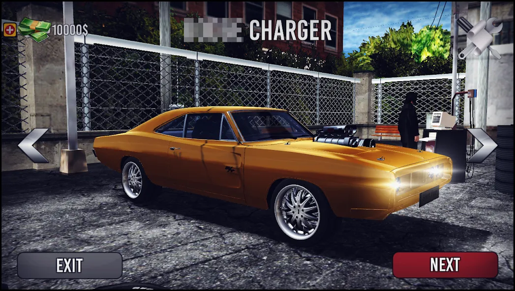 Charger Drift Simulator (Чарджер Дрифт Симулятор) [МОД: Много денег, Монет и Все открыто] Screenshot 1