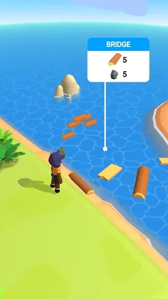 Stranded Island Survival Games (Стрендед Айленд) [МОД: Деньги, Монеты и Меню MOD] Screenshot 2