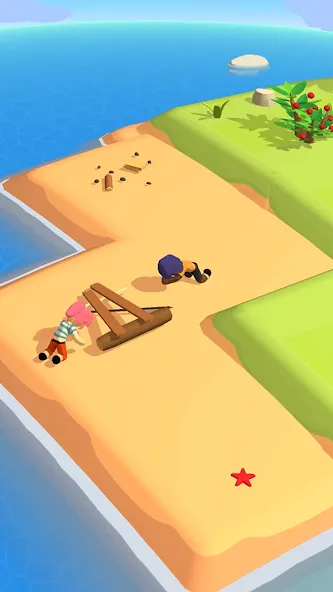 Stranded Island Survival Games (Стрендед Айленд) [МОД: Деньги, Монеты и Меню MOD] Screenshot 4