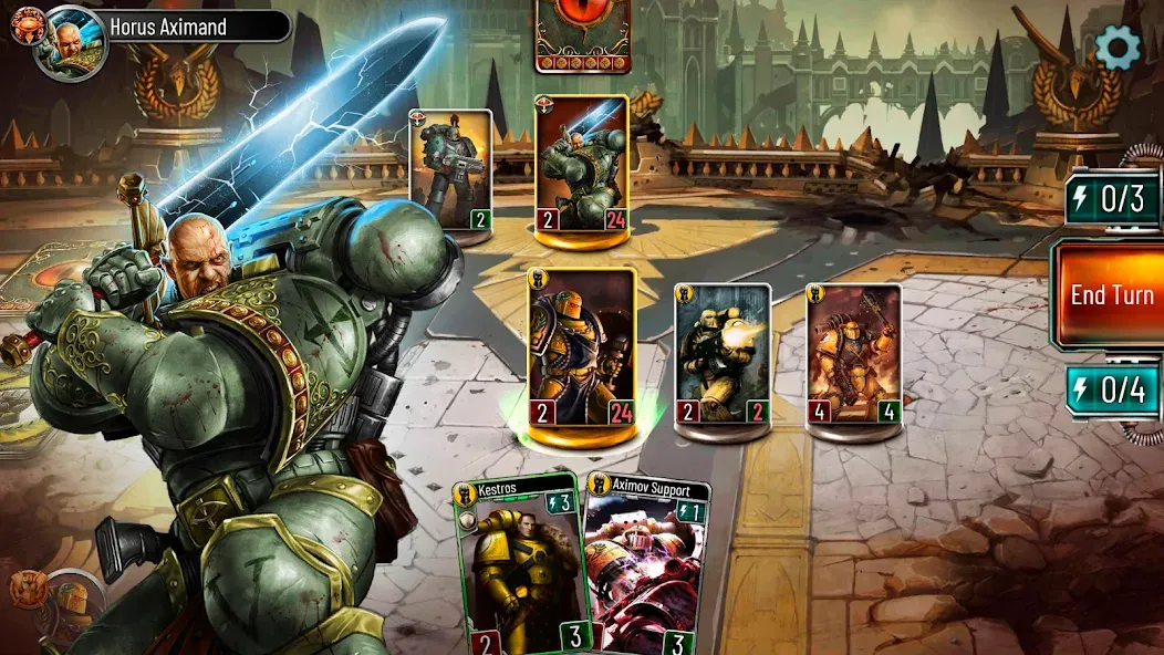 Warhammer Horus Heresy Legions (Вархаммер Искупление Хоруса Легионы) [МОД: Меню, Бесконечные монеты и Открытые уровни] Screenshot 2