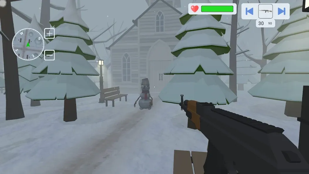 Evil Snowmen 2 (Ивил Сномен 2) [МОД: Деньги, Монеты и Меню MOD] Screenshot 1