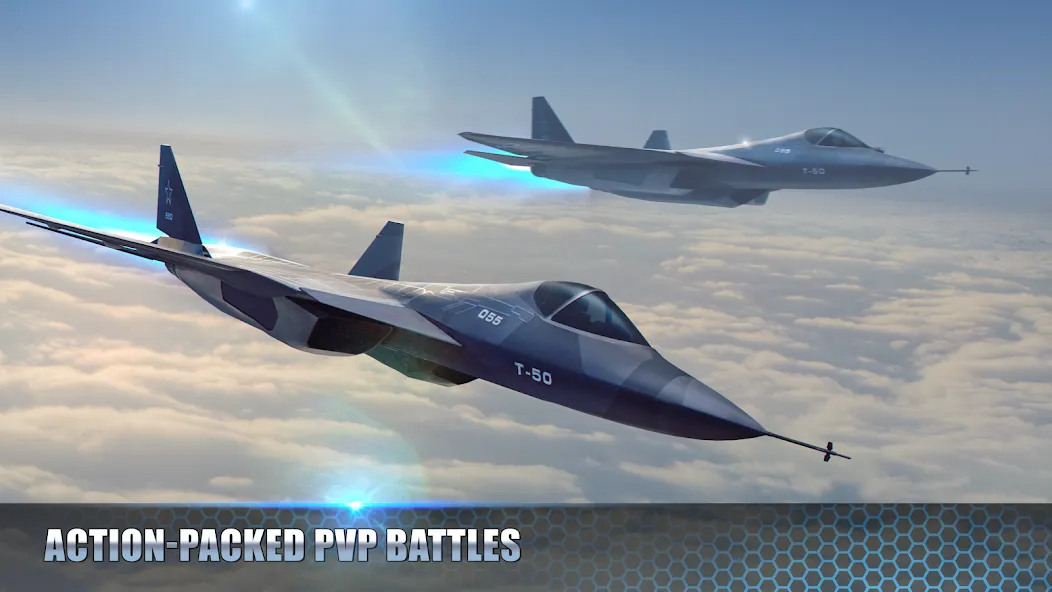 Modern Warplanes: PvP Warfare (Модерн Варплейнс) [МОД: Все открыто, Дополнительные деньги и Меню MOD] Screenshot 1