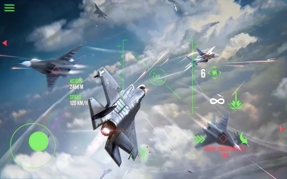 Modern Warplanes: PvP Warfare (Модерн Варплейнс) [МОД: Все открыто, Дополнительные деньги и Меню MOD] Screenshot 4