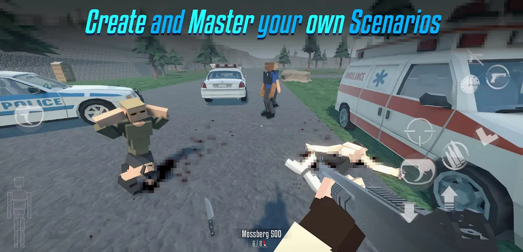 GoreBox (ГореБокс) [МОД: Меню, Бесконечные монеты и Открытые уровни] Screenshot 3
