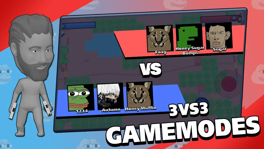 Brawl Memes - Meme Battle (Броул Мимс) [МОД: Все открыто, Дополнительные деньги и Меню MOD] Screenshot 3